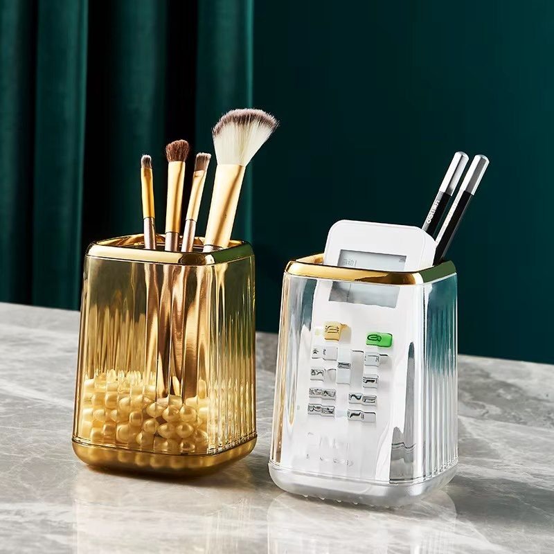luxury pen makeup brush holder